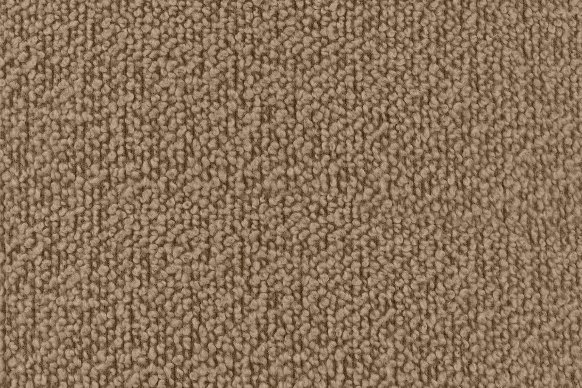 Fauteuil lounge en laine marron et acier Puffy - Hem — 373052.jpg