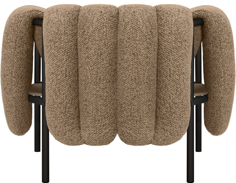 fauteuil-lounge-en-laine-marron-et-acier-noir-puffy-hem-4