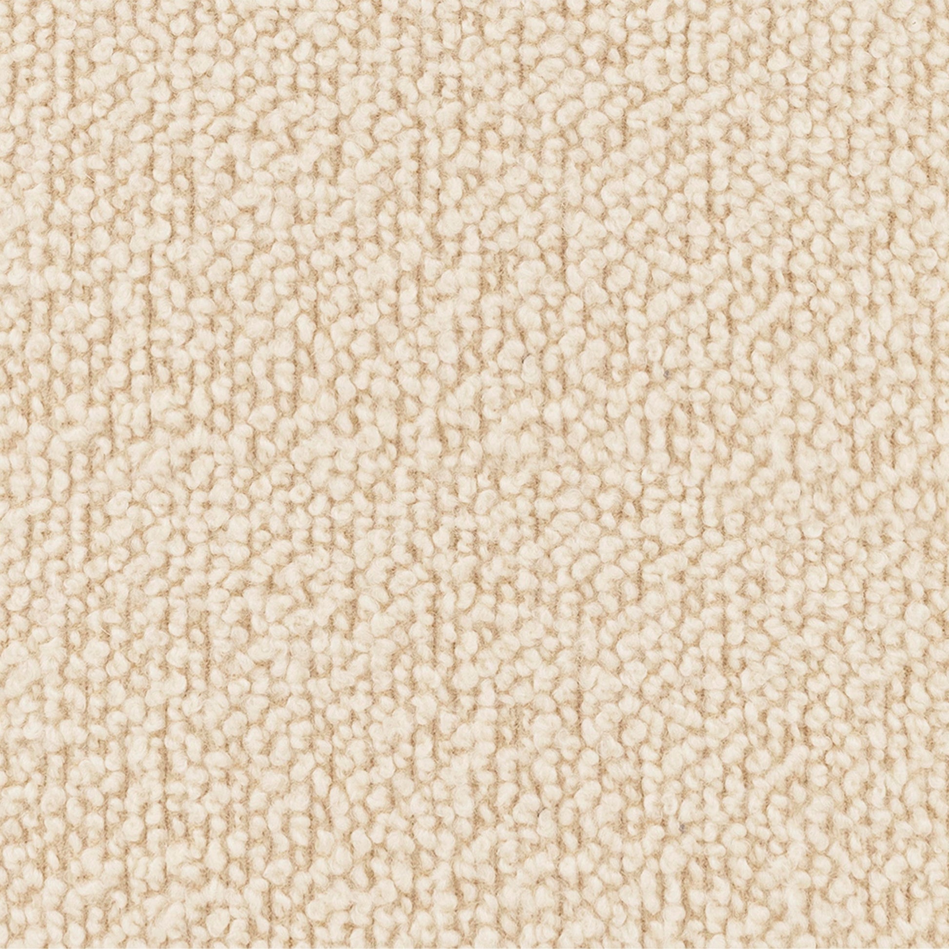 Fauteuil lounge en laine beige et acier marron Puffy - Hem — 373073.jpg