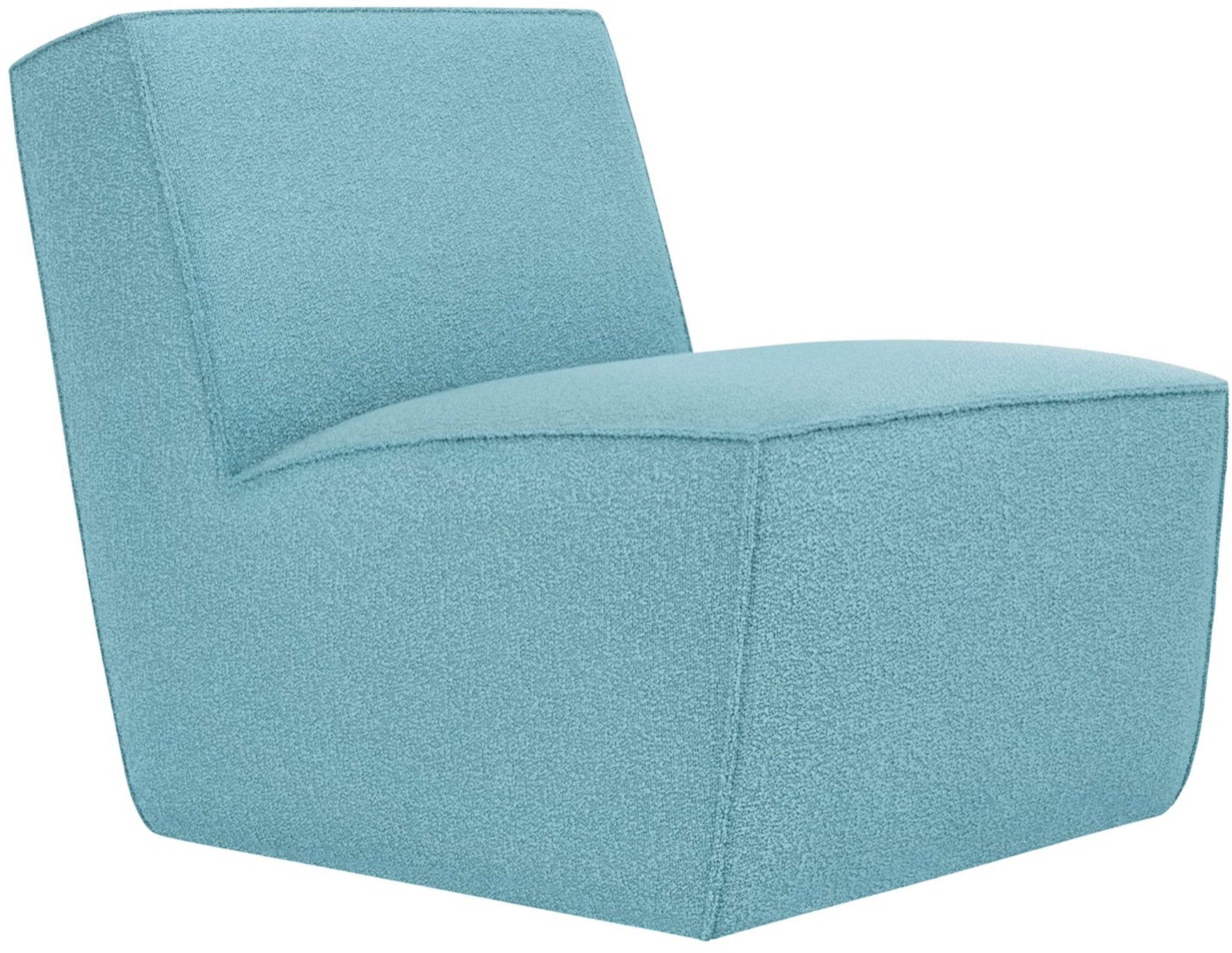 Fauteuil lounge en laine bleu ciel 85x63x72cm Hunk - Hem — 373154.jpg