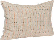 Coussin Rhythmic Beige/Orange/Noir - Hübsch — 373217.jpg