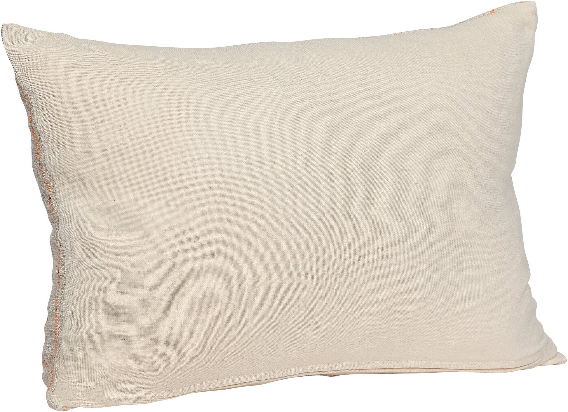 Coussin Rhythmic Beige/Orange/Noir - Hübsch — 373219.jpg
