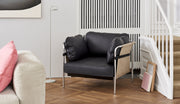 Can 1 seater Black powder coated steel frame Black strap-Natural outer canvas-Sense-Black — 373719.jpg