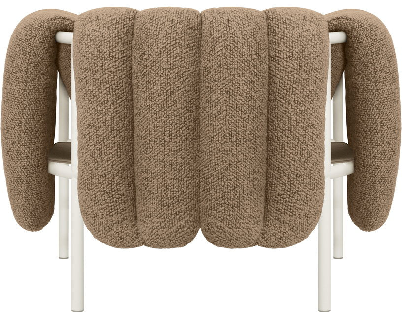fauteuil-lounge-en-laine-marron-et-acier-creme-puffy-hem-3