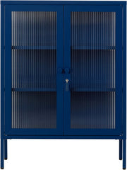 cabinet-en-acier-bleu-marine-et-verre-cannele-74x40x100cm-the-mixer-mustard-made-1