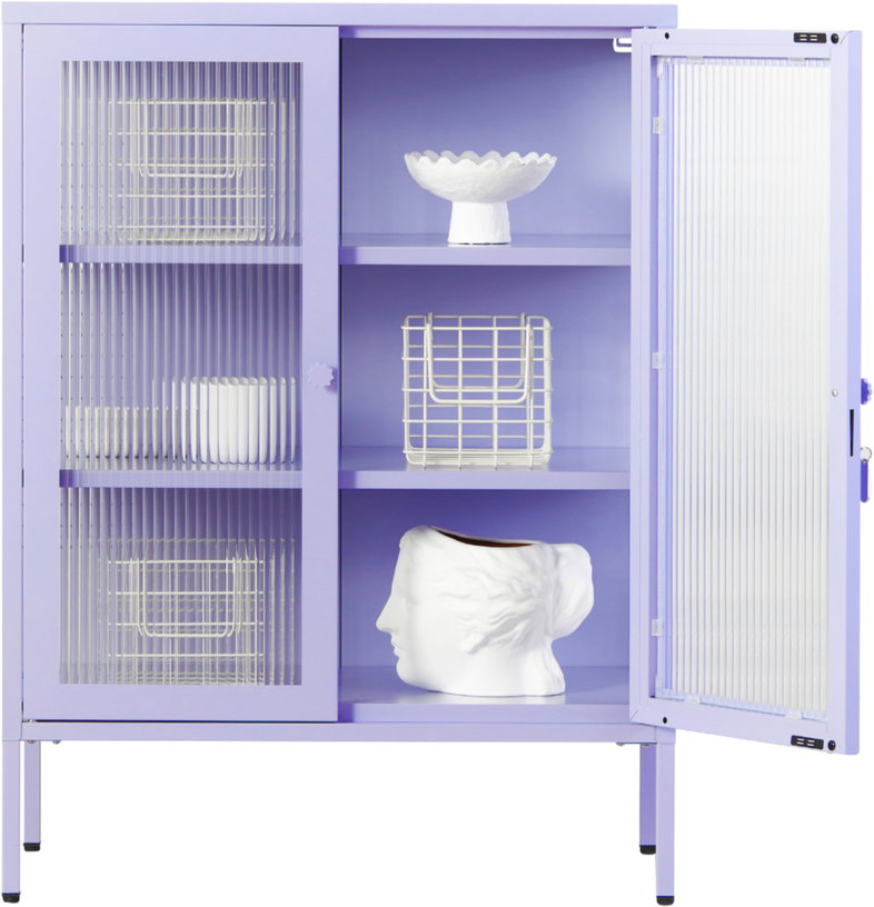 cabinet-en-acier-lilas-et-verre-cannele-74x40x100cm-the-mixer-mustard-made-2