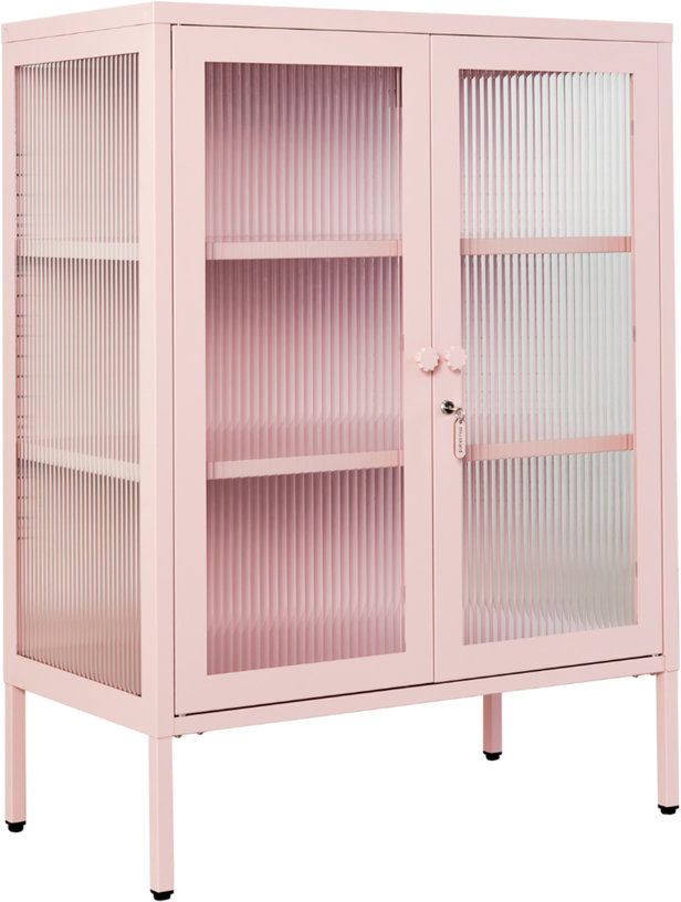 cabinet-en-acier-rose-blush-et-verre-cannele-74x40x100cm-the-mixer-mustard-made-4