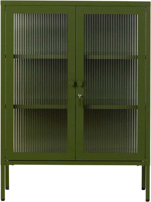 cabinet-en-acier-vert-olive-et-verre-cannele-74x40x100cm-the-mixer-mustard-made-1