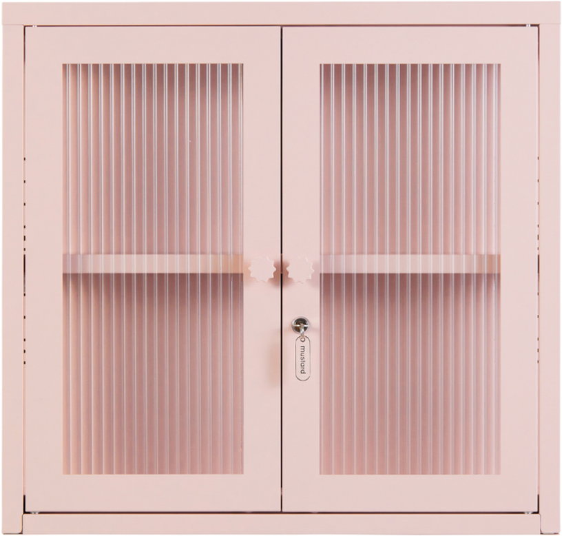 armoire-murale-en-acier-blush-et-verre-cannele-60x18x57cm-the-kit-mustard-made-1