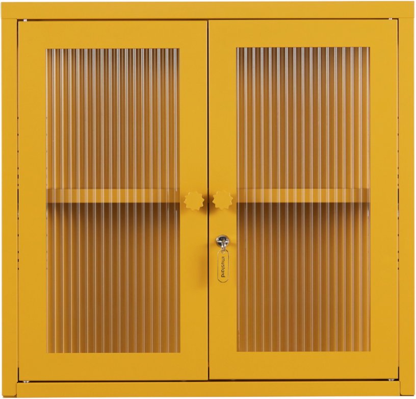 armoire-murale-en-acier-jaune-moutarde-et-verre-cannele-60x18x57cm-the-kit-mustard-made-1
