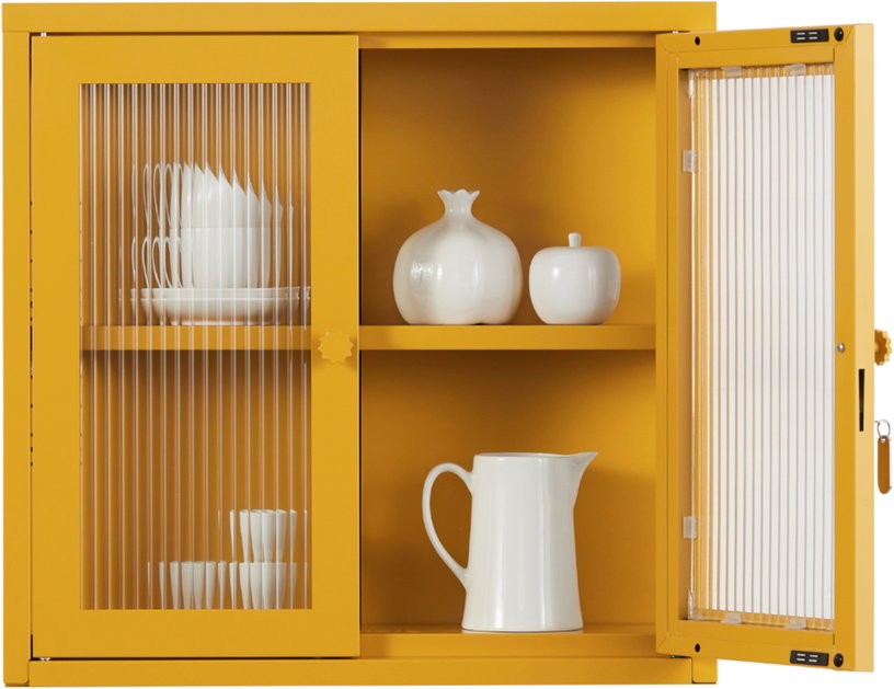 armoire-murale-en-acier-jaune-moutarde-et-verre-cannele-60x18x57cm-the-kit-mustard-made-2