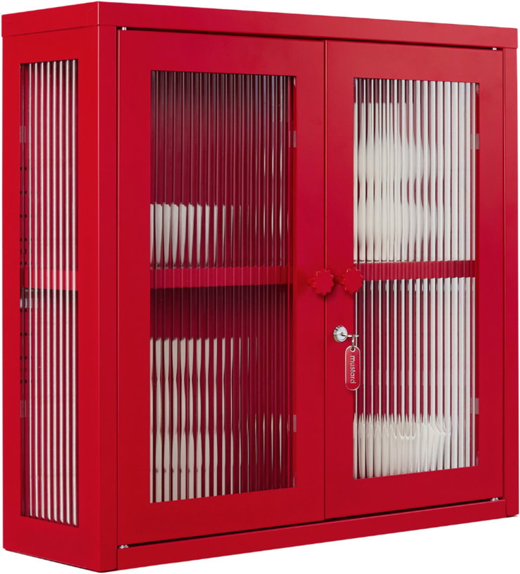 armoire-murale-en-acier-rouge-coquelicot-et-verre-cannele-60x18x57cm-the-kit-mustard-made-3