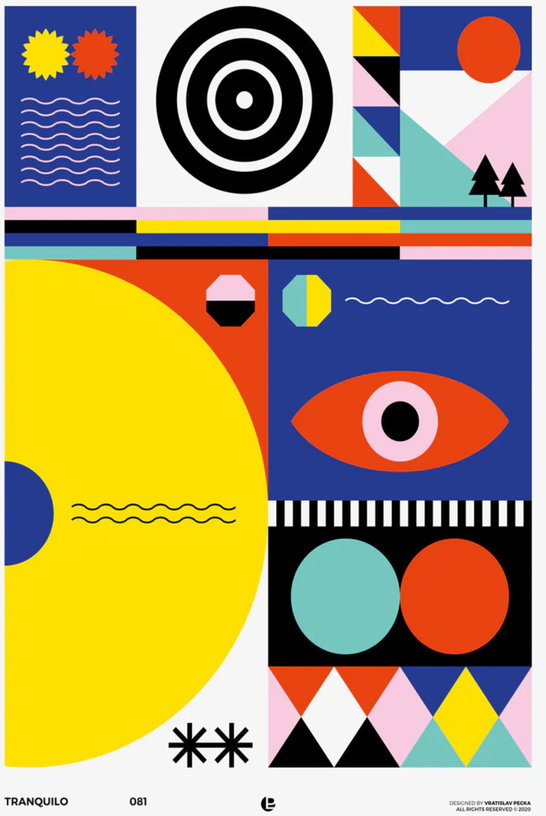 affiche-30x40cm-tranquilo-blue-shaker-1