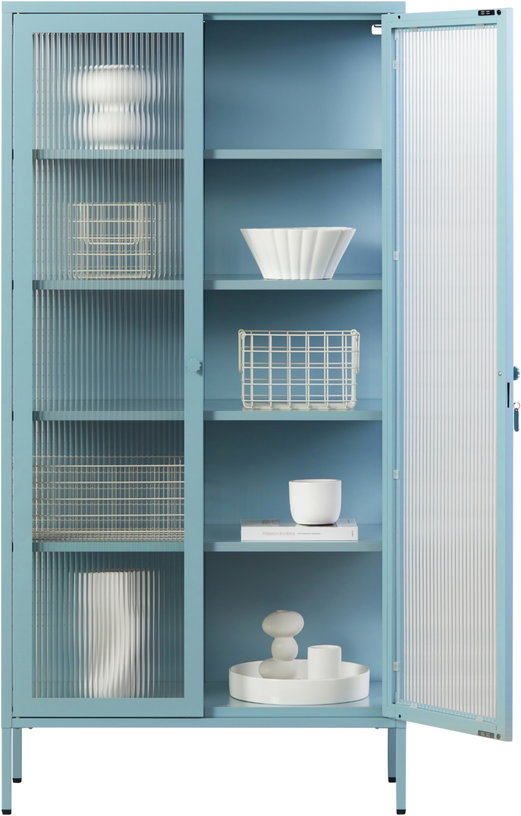 vaisselier-en-acier-bleu-ocean-et-verre-cannele-85x40x170cm-the-collector-mustard-made-2