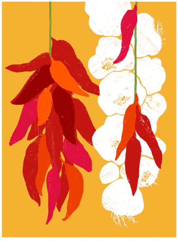 affiche-30x40cm-ristras-blue-shaker-1