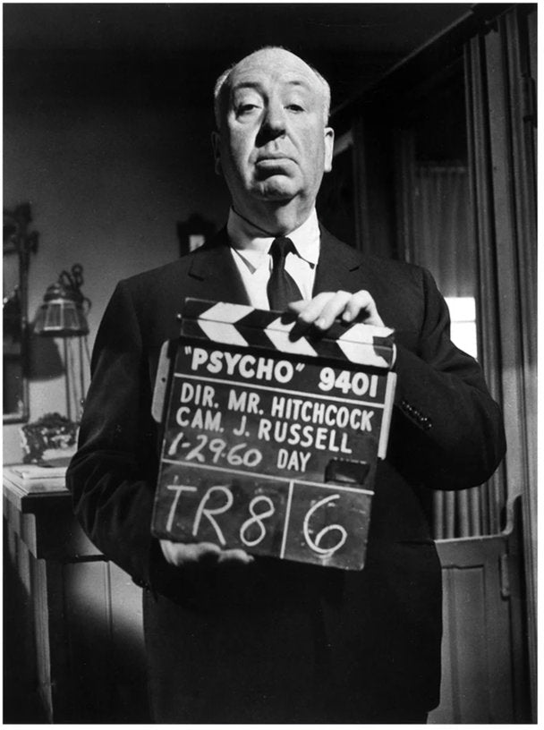 affiche-en-noir-et-blanc-30x40cm-hitchcock-psycho-blue-shaker-1