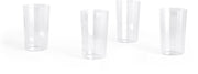 Transparent Glasses 8x13cm Angle - Hay