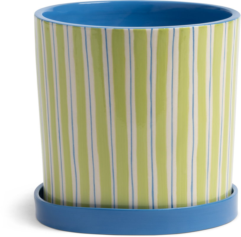 pot-de-fleurs-en-porcelaine-rayures-vertes-16-5cm-ray-klevering-1