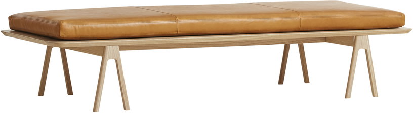 banc-en-chene-et-cognac-190x76x41cm-level-woud-1