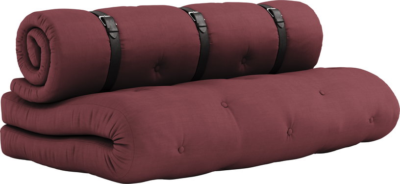 futon-canape-convertible-en-coton-bordeaux-140x95x60cm-buckle-up-karup-design-1