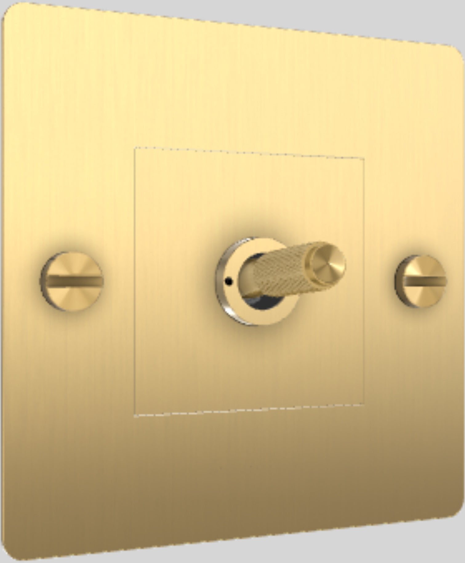 Interrupteur à bascule 1G laiton sans logo Toggle Switch - Buster+Punch — 378260.jpg