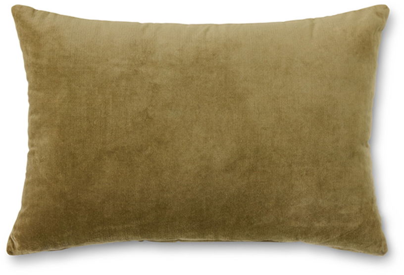 coussin-en-velours-vert-armee-60x40cm-hkliving-1