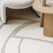 Tapis rectangulaire en laine beige 200x290 cm Sail - Edito — 378743.jpg