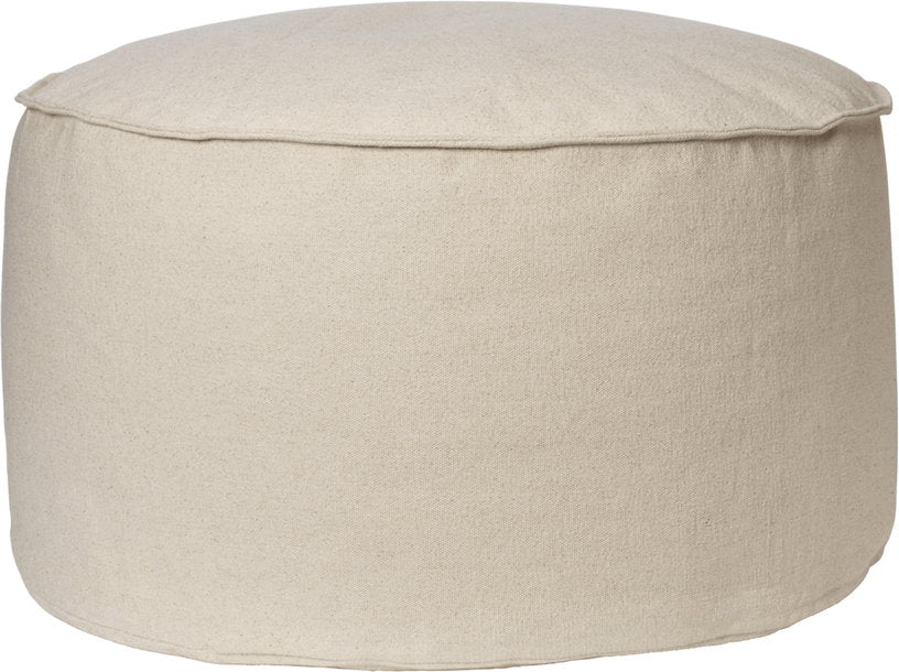 pouf-en-coton-beige-80cm-aun-ferm-living-1