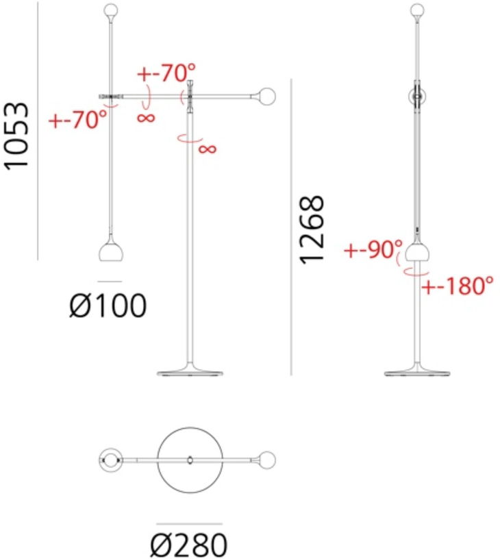 lampadaire-en-acier-rouge-126-8cm-ixa-artemide-2
