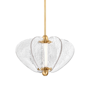 Suspension en laiton laiton ancien 51x36cm Freya - Corbett Lighting