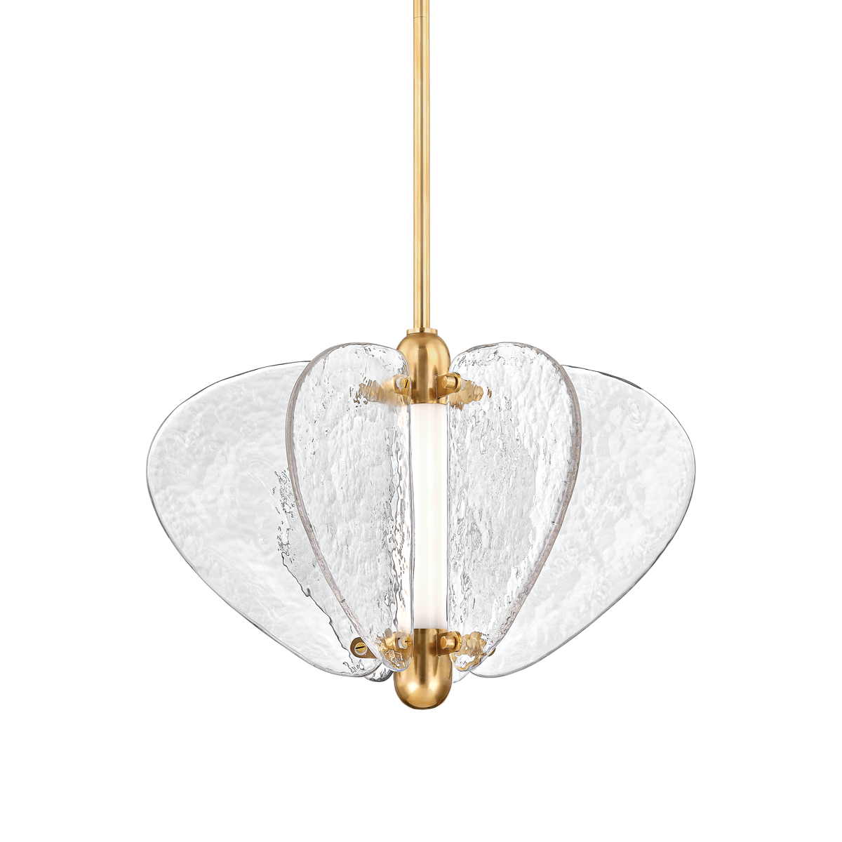 Suspension en laiton laiton ancien 51x36cm Freya - Corbett Lighting