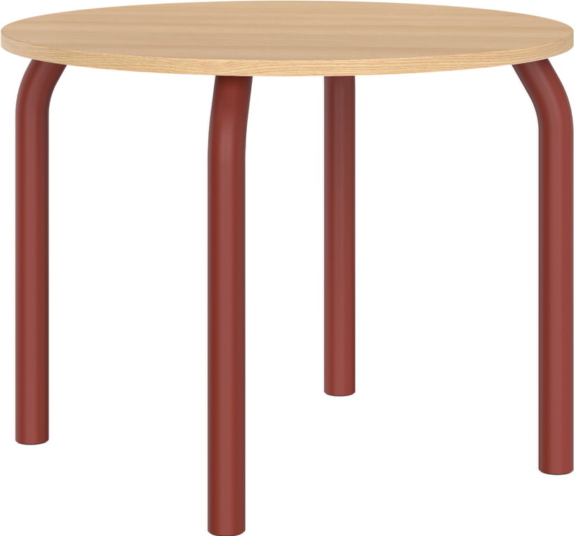 table-de-salle-a-manger-ronde-en-chene-et-pieds-rouge-auburn-100cm-meko-noo-ma-1