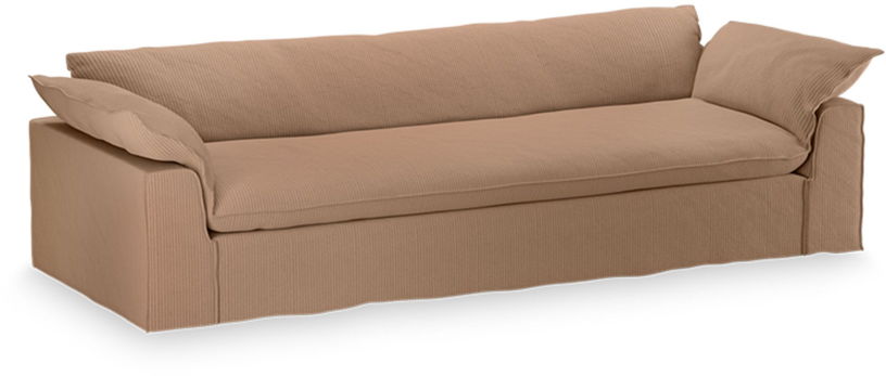 canape-en-velours-marron-cotele-305cm-hkliving-2