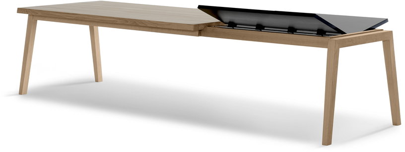 table-a-manger-rectangulaire-chene-savonne-et-rallonge-noir-190-300x100cm-sh900-carl-hansen-son-2