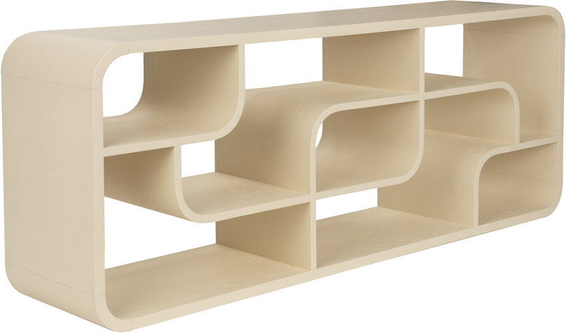 etagere-en-bois-de-chene-beige-35x60x160cm-seven-zuiver-4