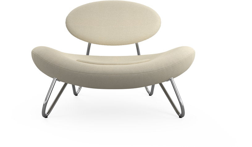 fauteuil-en-tissu-blanc-et-acier-chrome-meadow-woud-3