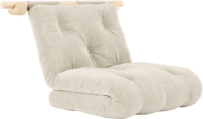 fauteuil-convertible-en-polyester-ivoire-75x200cm-hooked-karup-design-1