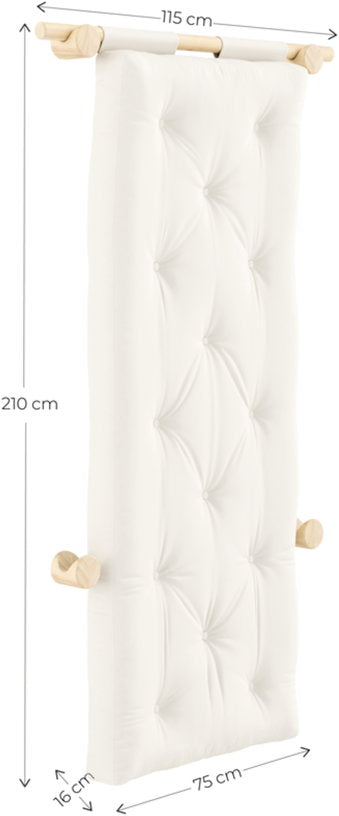 fauteuil-convertible-en-coton-beige-75x200cm-hooked-karup-design-8