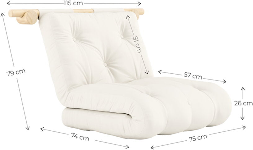 fauteuil-convertible-en-coton-beige-75x200cm-hooked-karup-design-6