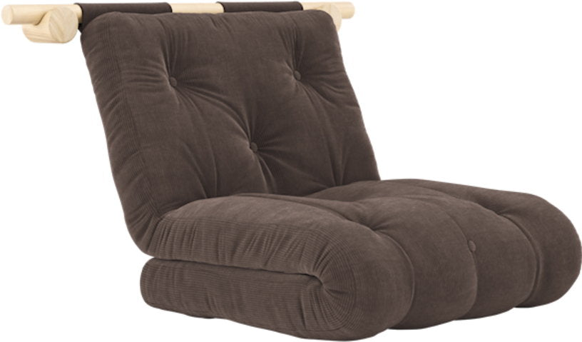 fauteuil-convertible-en-polyester-chocolat-75x200cm-hooked-karup-design-1