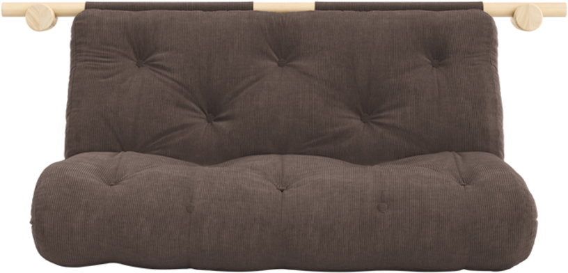 canape-convertible-en-polyester-chocolat-135x200cm-hooked-karup-design-2