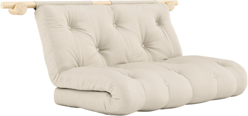 canape-convertible-en-coton-beige-135x200cm-hooked-karup-design-1