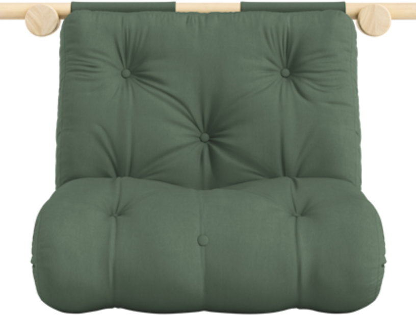 fauteuil-convertible-en-coton-vert-olive-75x200cm-hooked-karup-design-2