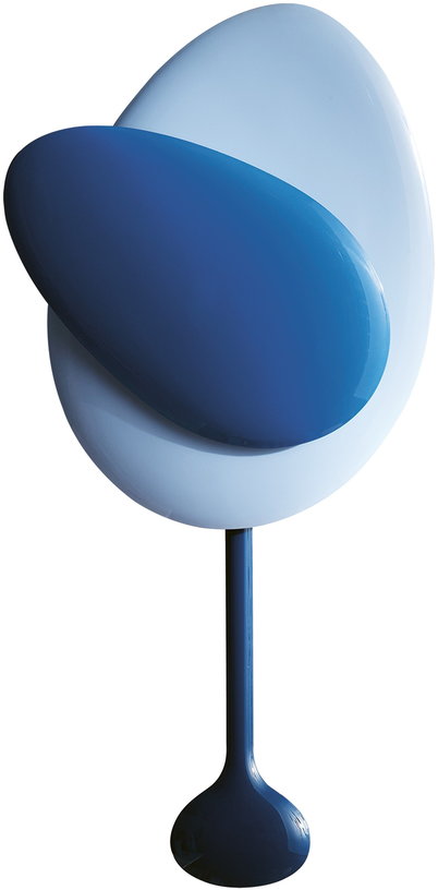 horloge-murale-en-aluminium-laque-haute-brillance-bleu-mellow-design-house-stockholm-1