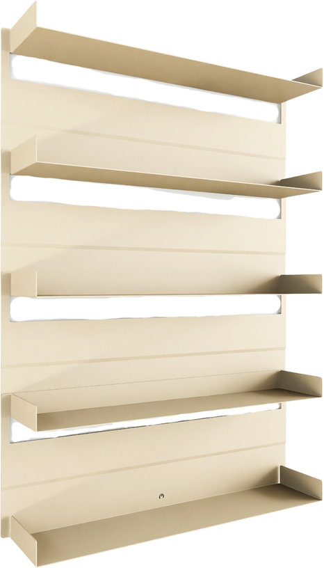5-etageres-murales-en-acier-beige-cashew-105x76x15cm-aris-metallbude-1