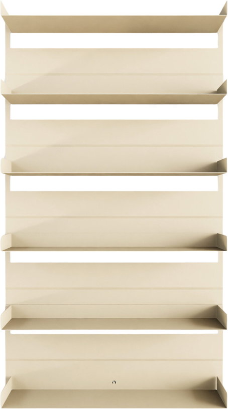 6-etageres-murales-en-acier-beige-cashew-130x76x15cm-aris-metallbude-2