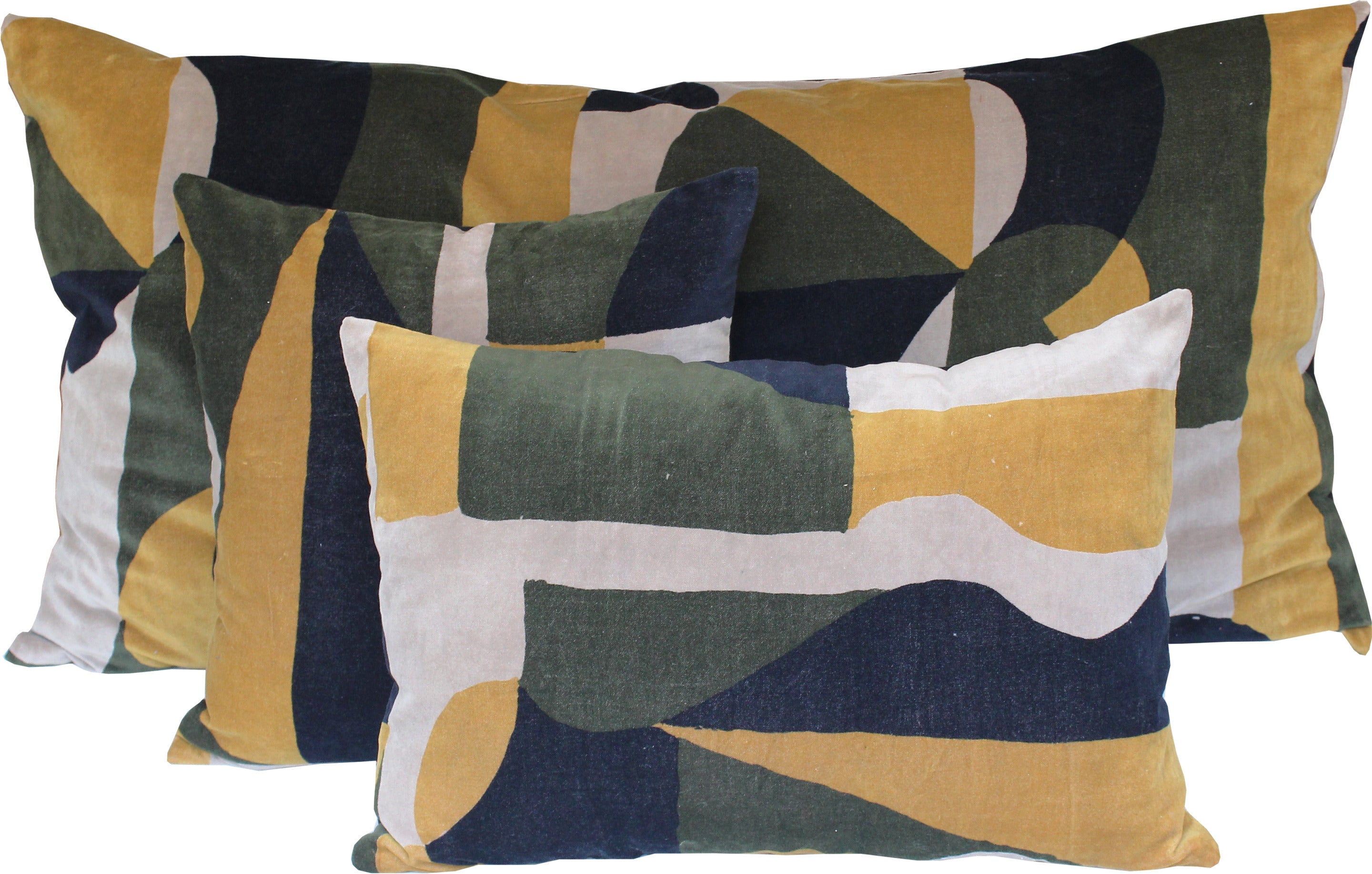 Housse de coussin en coton safran 40x60cm Arty - Haomy — 384086.jpg