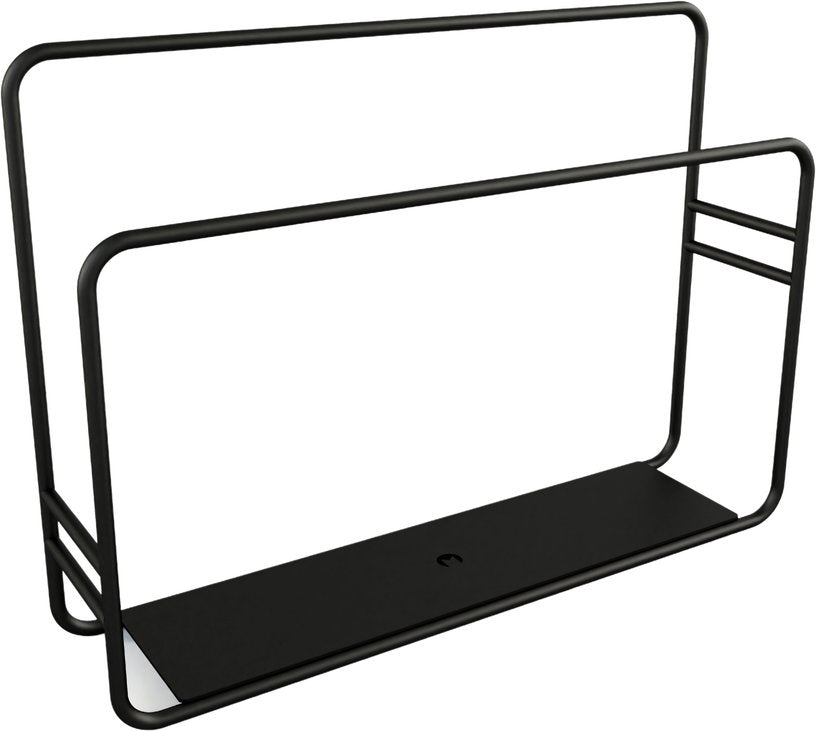 porte-serviette-de-cuisine-en-acier-noir-32x7-5x23cm-nia-metallbude-2