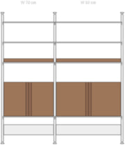 Pira floor-ceiling mounted combination - String — 385931.jpg