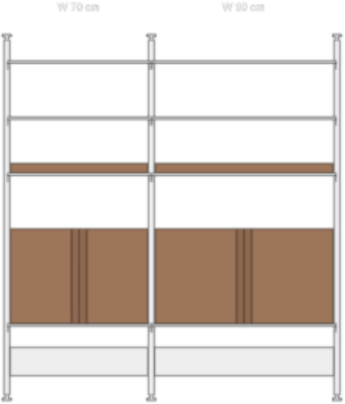 Pira floor-ceiling mounted combination - String — 385931.jpg